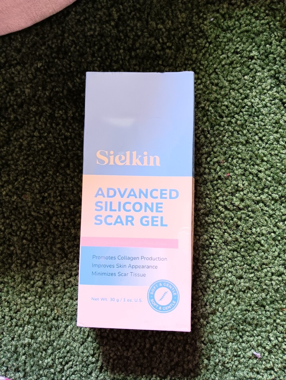 Sielkin Pink & Light Blue Advanced Silicone Scar Gel